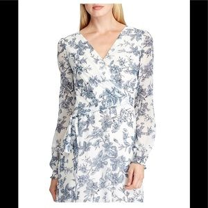 Ralph Lauren faux wrap dress